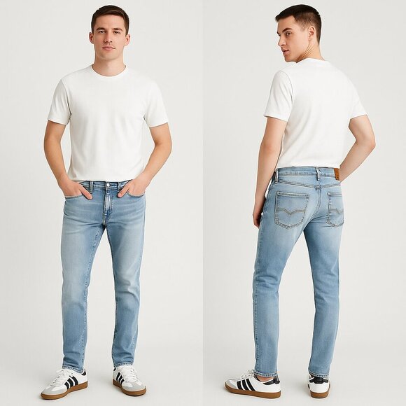 AMERICAN EAGLE 🦅 Active Flex Slim Straight Jeans 👖 | Size 28x32 - Picture 4 of 13